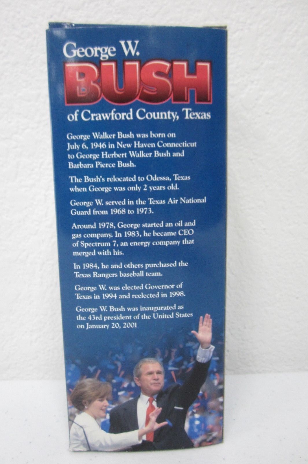 NEW - NRFB - George W. Bush  Bobblehead