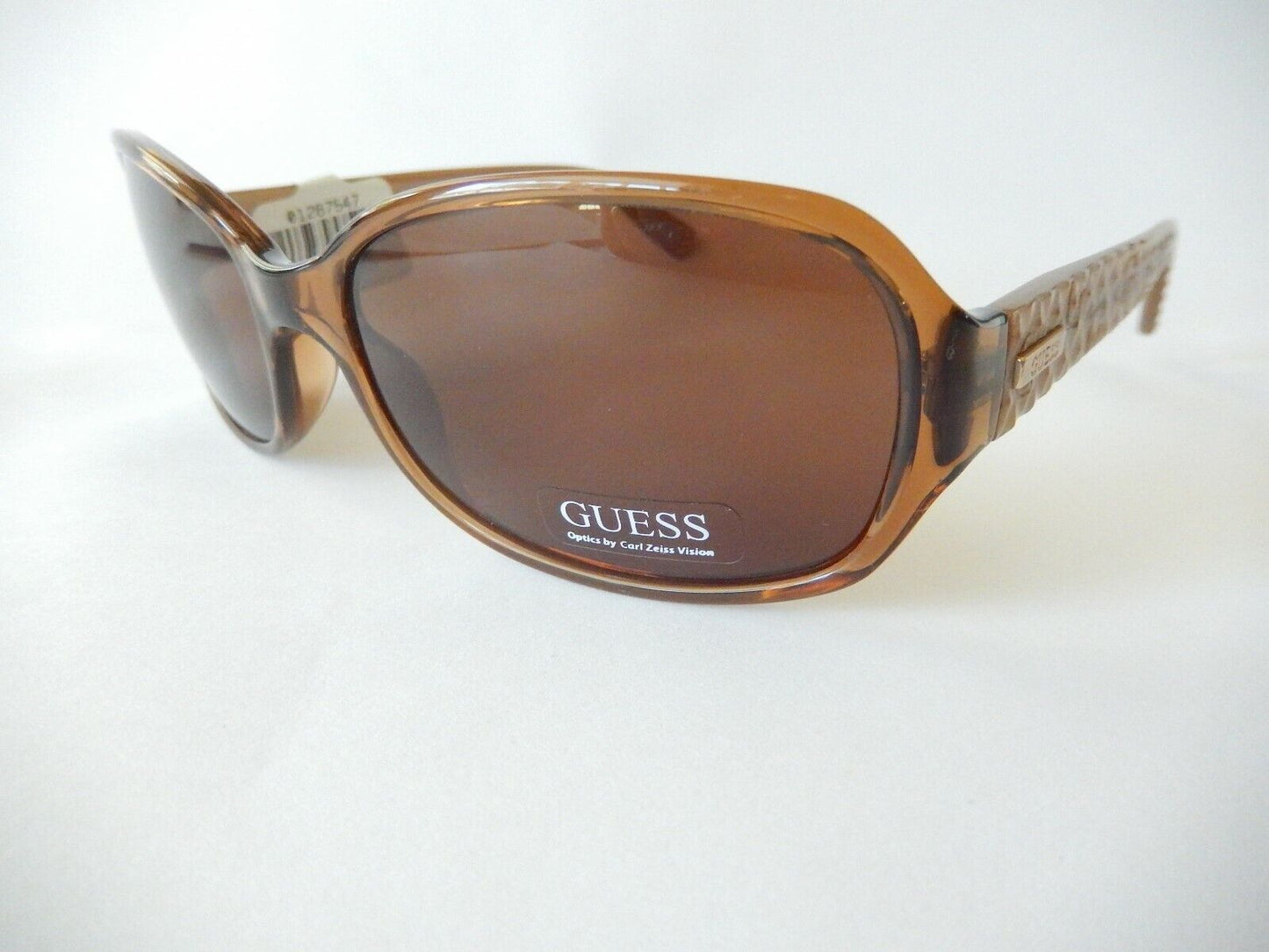 NWT $179  GUESS GU 7257 Optics by Carl Zeiss Sunglasses Brown -1 59-17-135