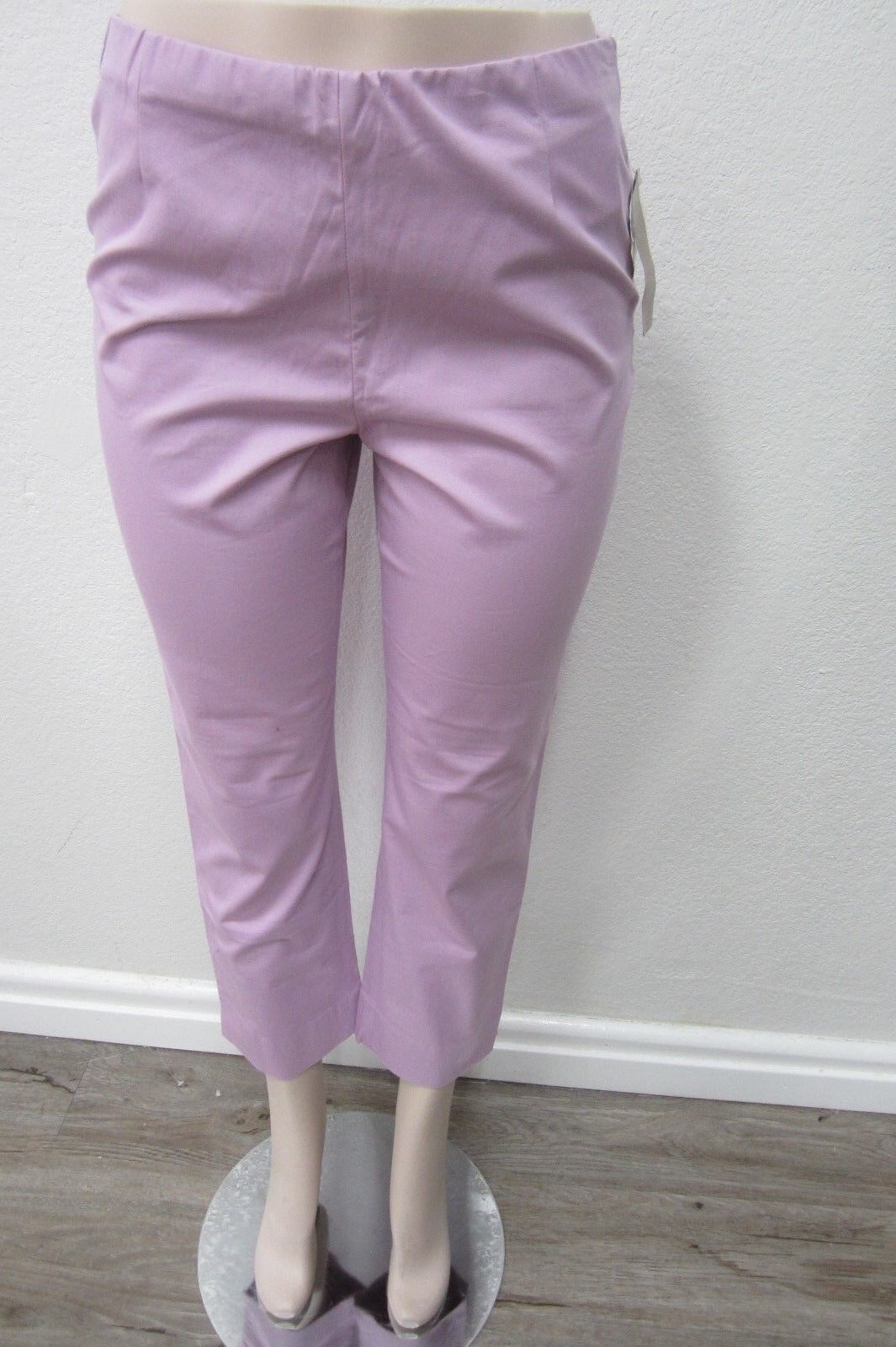 NWT i.e. ie Brand Petite Lycra Bright Idea Pants Lavender Career Size 8P x 26.5L