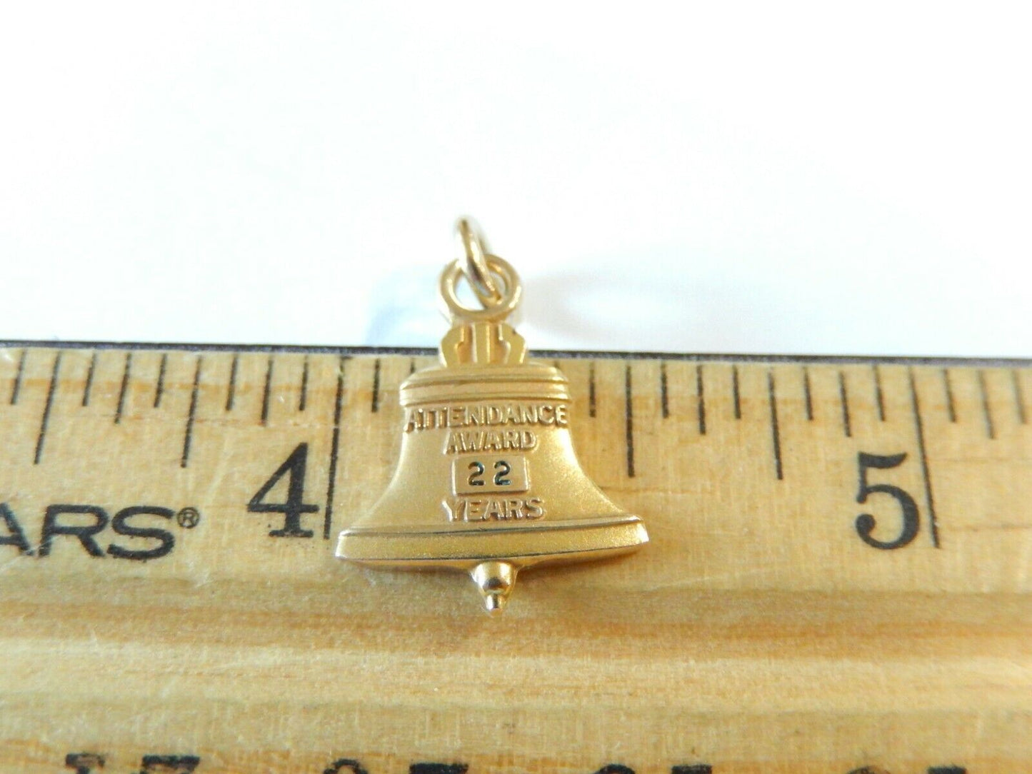 *VINTAGE* 10K Yellow Gold  Bell Telephone  Pendant  / Charm