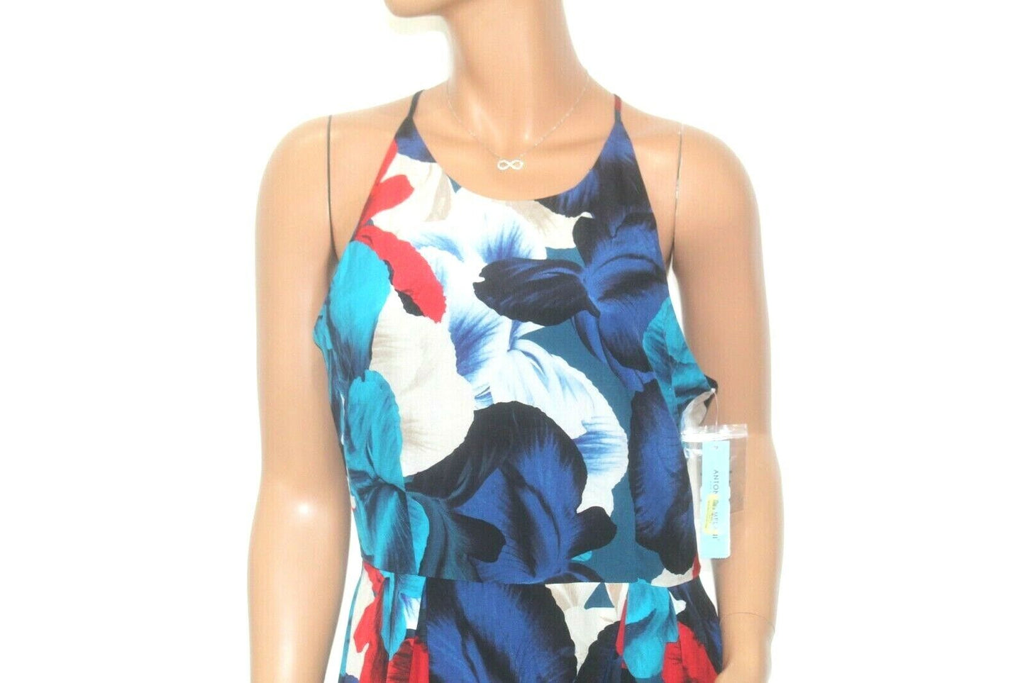 *NWT* $148. Antonio Melani Flora Printed Silk Dress  Size 6