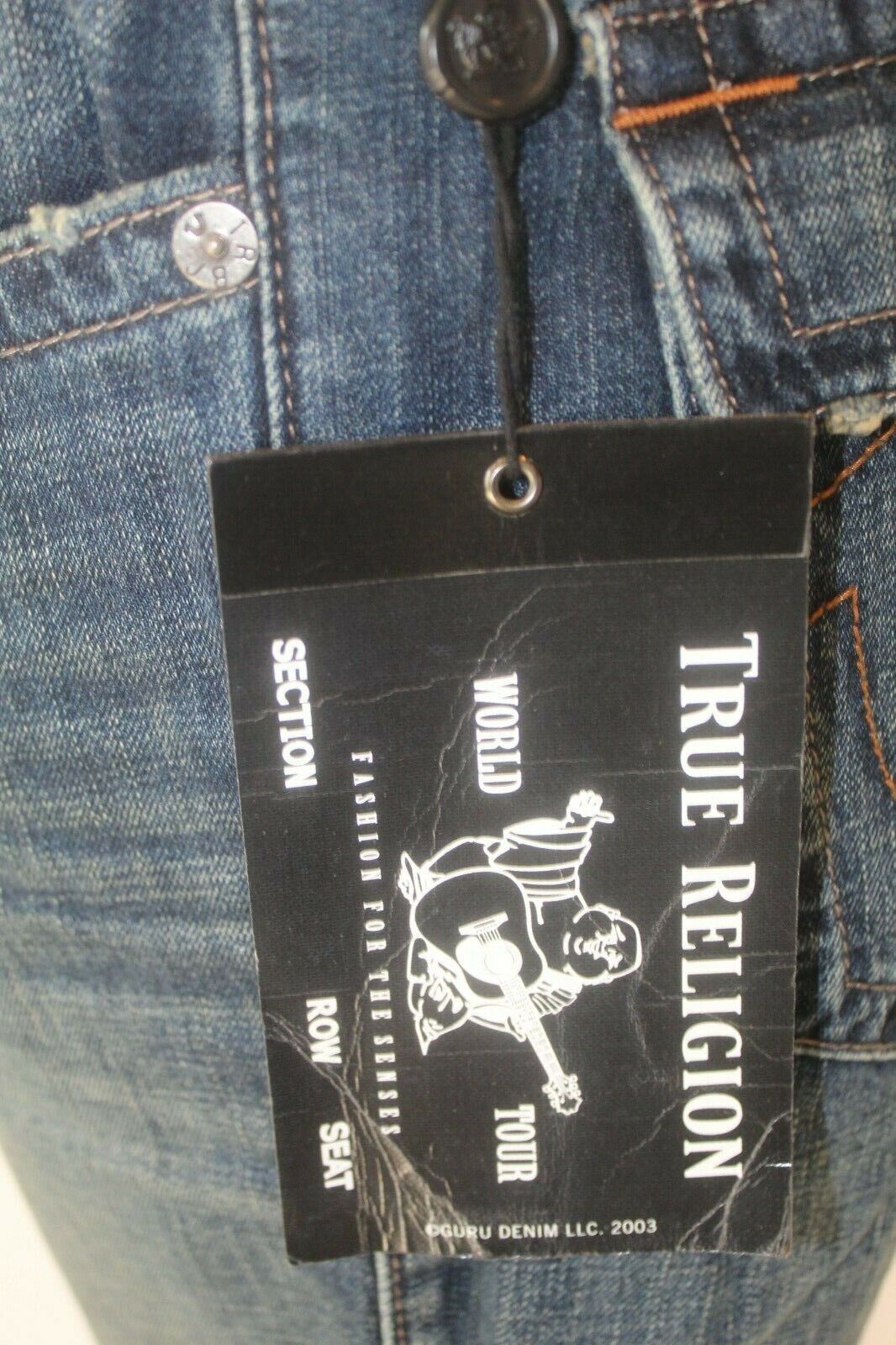 *NWT* $149. True Religion Men's Ricky No Flap Short Se  Size 33