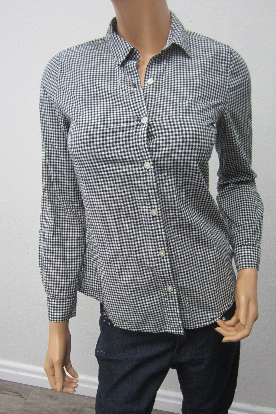 OLD NAVY Ladies Button Down Collar Long Sleeve Shirt Blouse Top XS