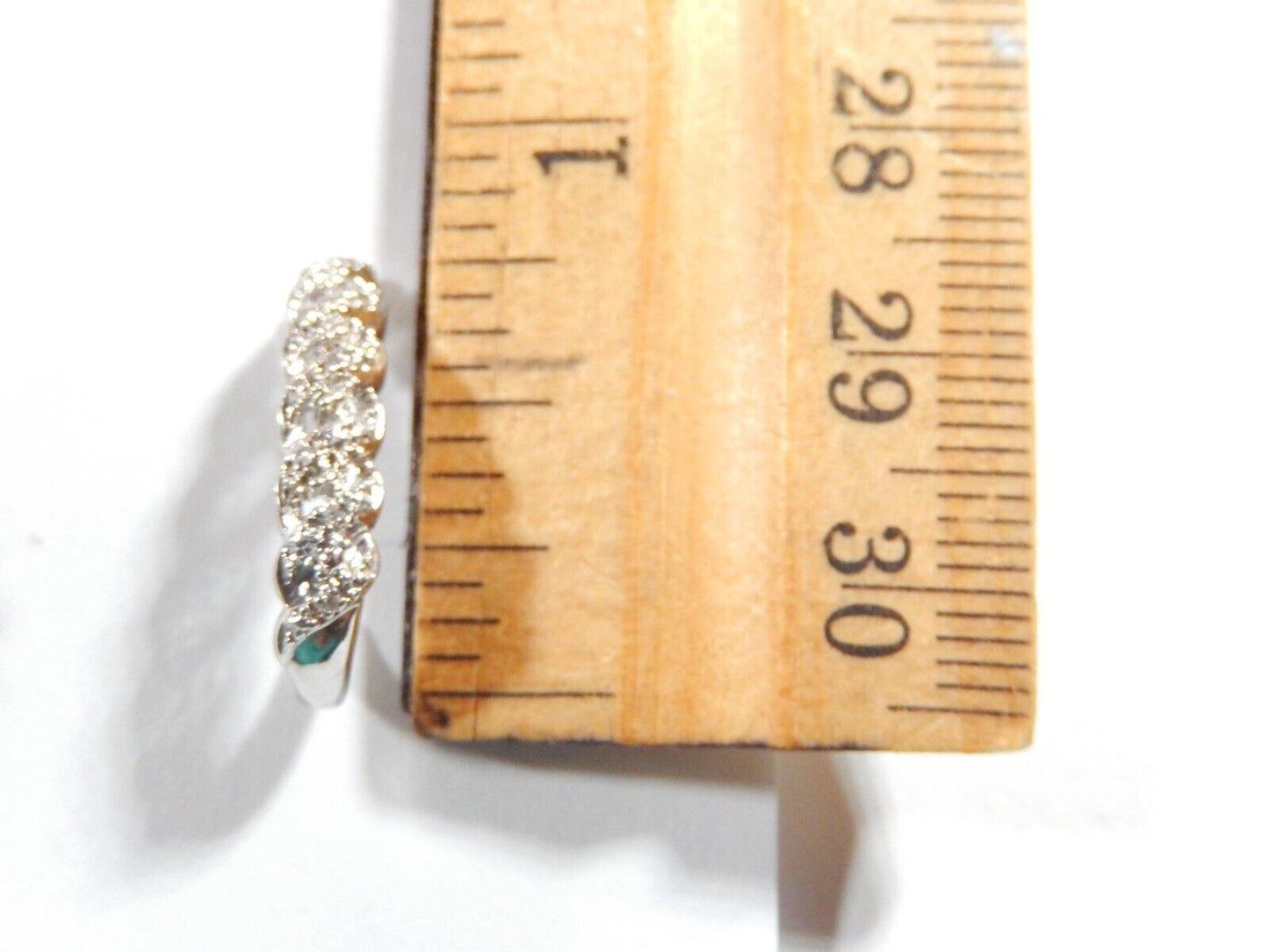 Sterling Silver .25ctw Genuine Natural Diamond J-Hoop Earrings.