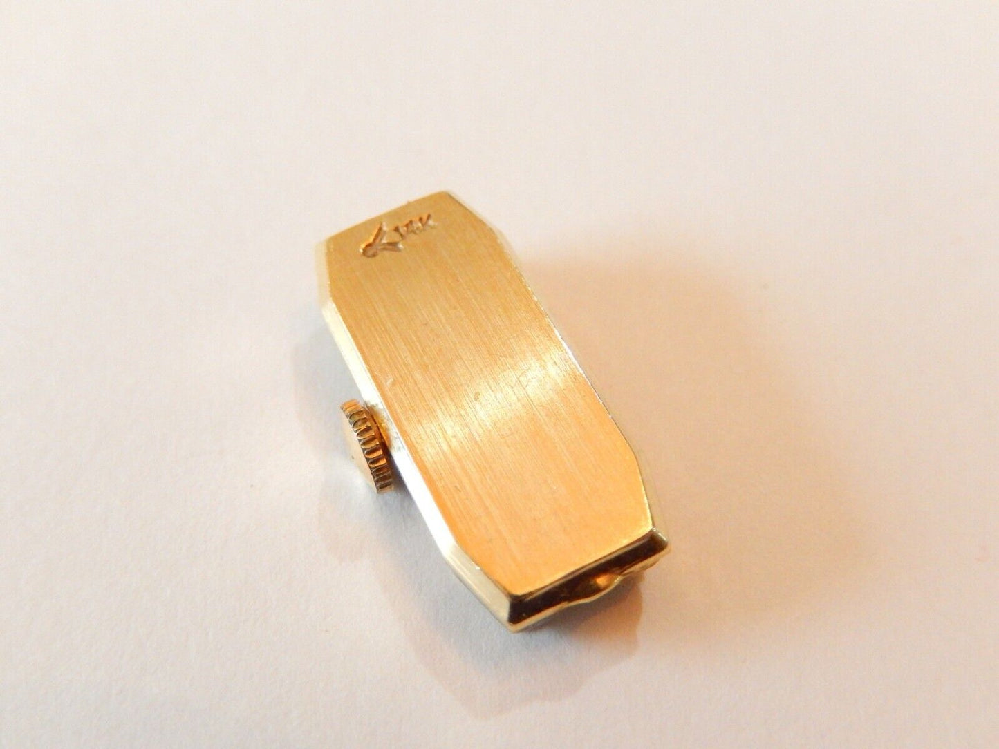 *RARE* 18K YELLOW GOLD VINTAGE PIERRE VALLEE LADIES CROTON SWISS MADE WATCH