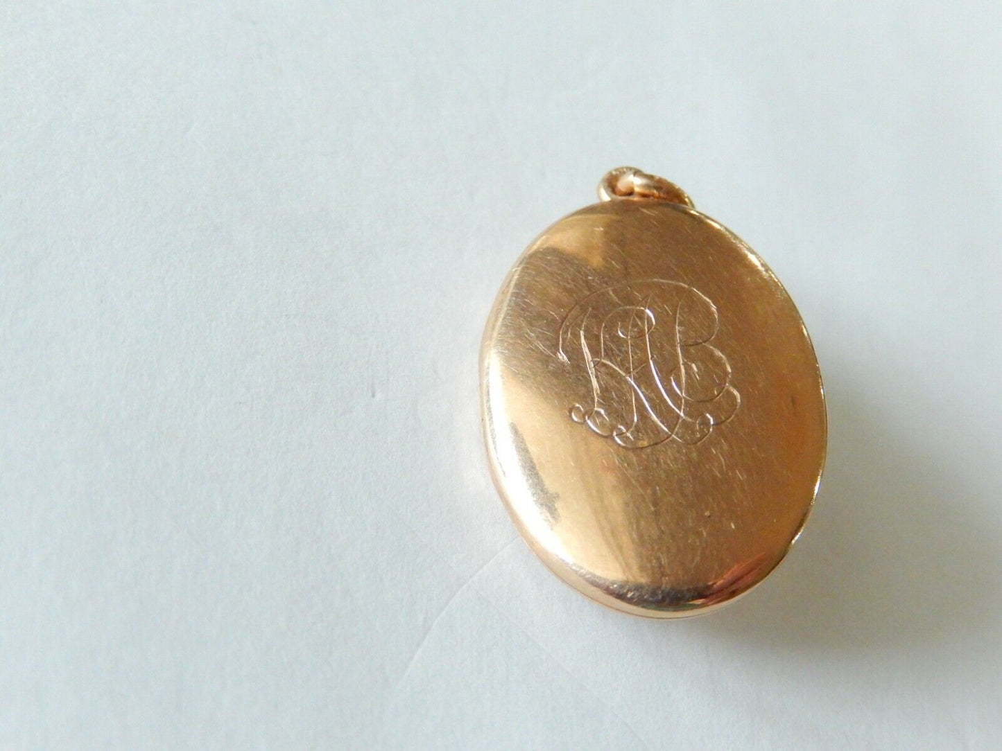 1800's 14k Yellow Gold Antique Cameo Shell With Double Picture Locket / Pendant