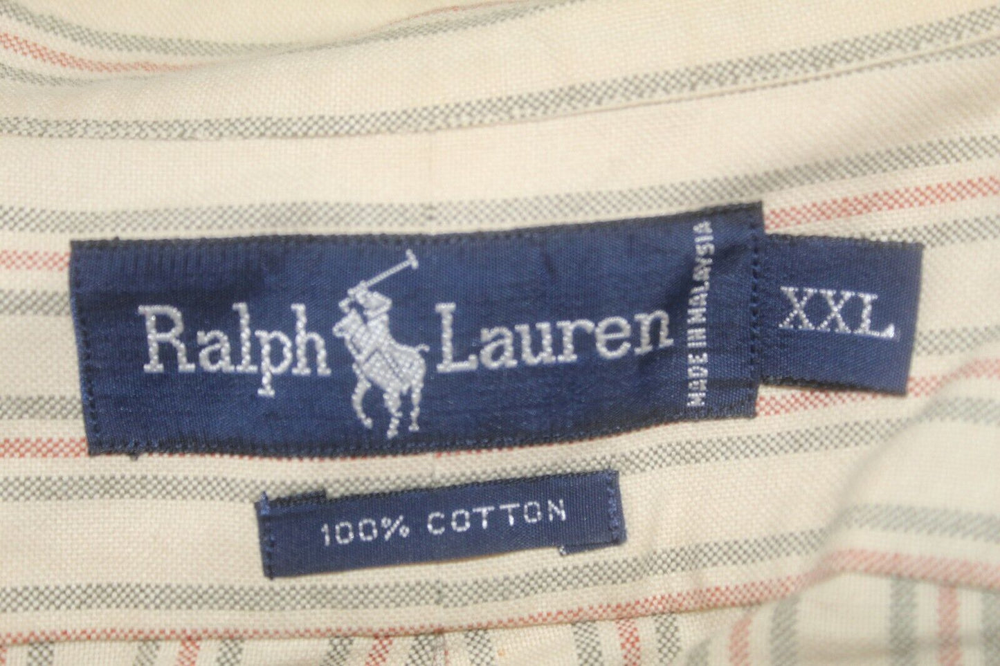 Ralph Lauren Blue Label Men's Button Down Long Sleeve Shirt Sz XXL