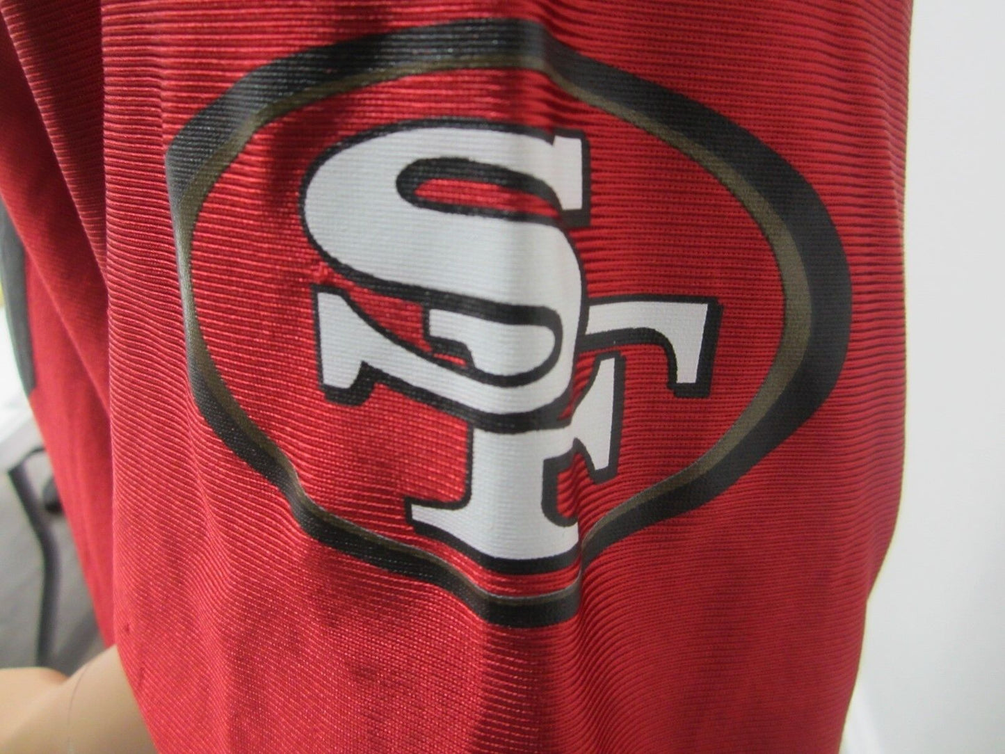 VERY NICE SF 49ers V Davis #85 NFL Equipment  Size L Red Home Football Jersey