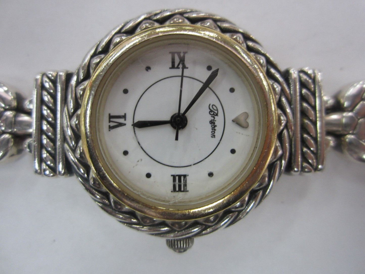 RETIRED BRIGHTON Ladies NANTUCKET Gold & Silvertone Watch New Battery