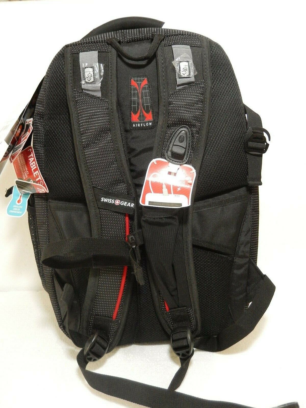 *NWT* Swiss Gear ScanSmart Max Laptop Backpack TSA-Friendly USB Power Plug