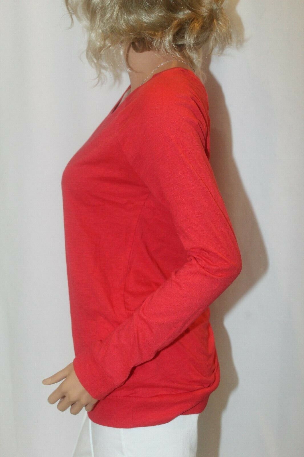 *NWOT* Victoria Secret Pink Large Long Sleeve Red  Shirt Size XS