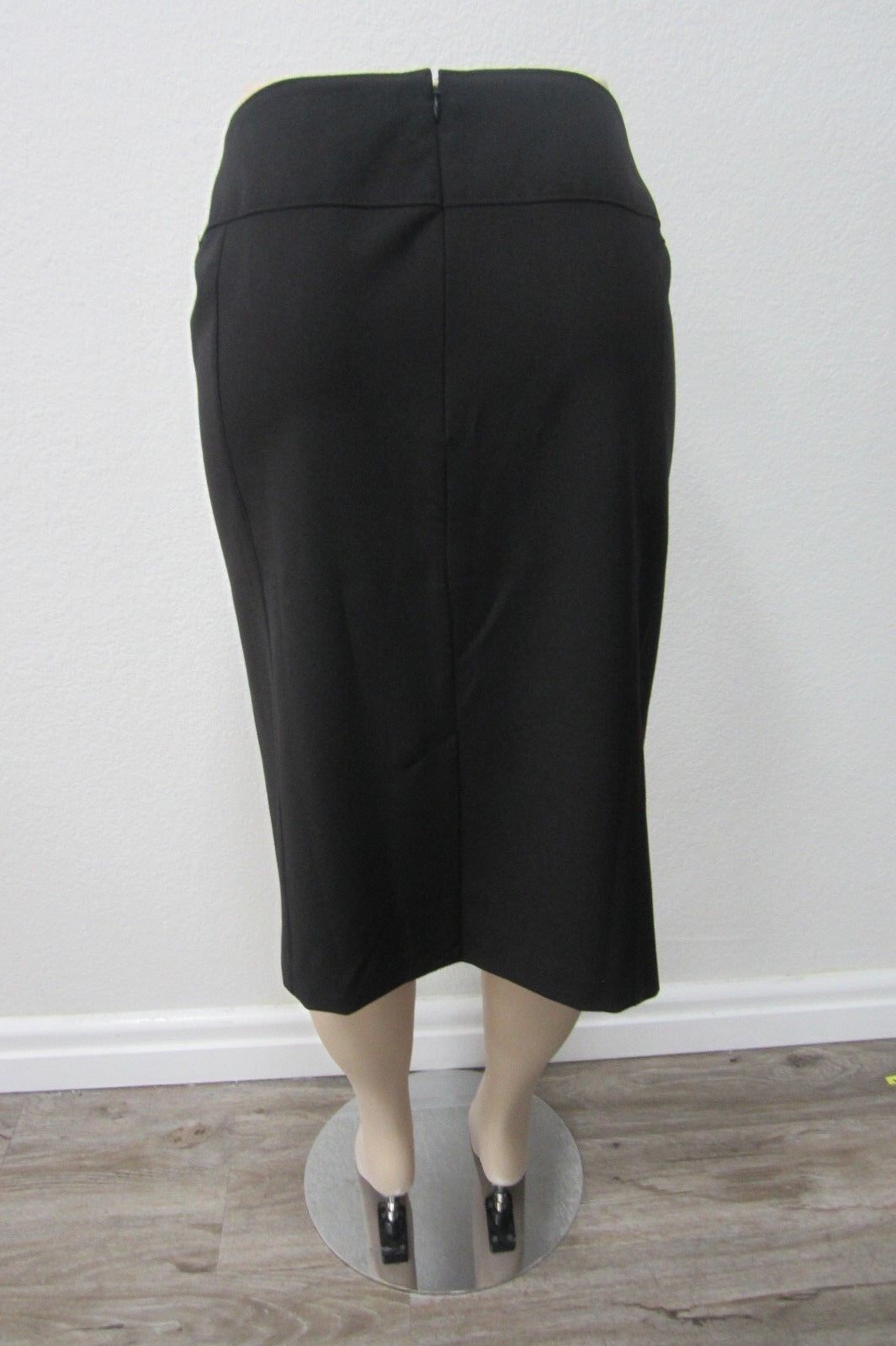 NWT Worthington Women’s Black Straight Skirt  Zipper Fully Lined Siz 24W x 24" L