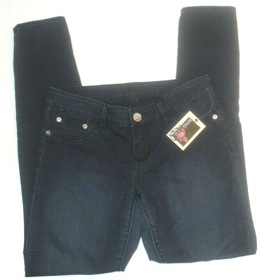 *NWT*  Designer Buffalo David Bitton Jeans Womens 29 x 29 Mid Rise Dark Skinny