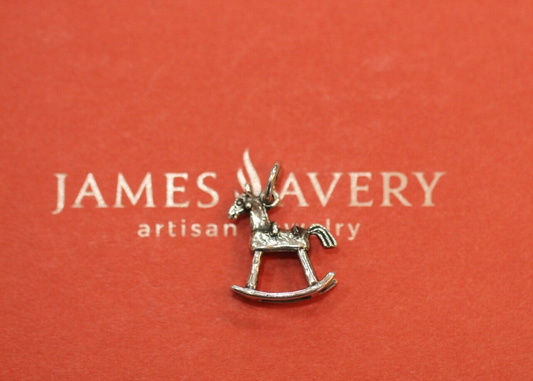 *RETIRED* James Avery Sterling Silver 3D Child's Rocking Horse Charm