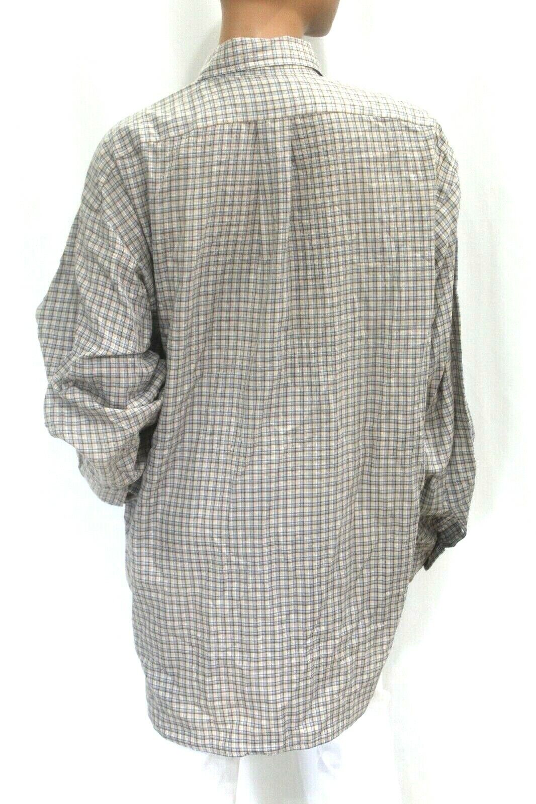 Men's Ralph Lauren  Blake Long-Sleeve Button Down Plaid Shirt Size Large