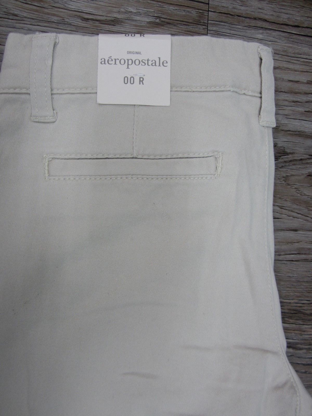 NWT AEROPOSTALE ORIGINAL LIGHT TAN PANTS SOFT & THICK MATERIAL 00R X 30"