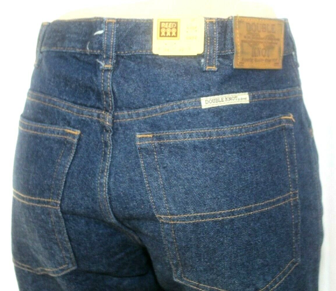 NWT* REED Men Heavy Work 100% Cotton Double Knot Industrial Relaxed Jeans 34x32