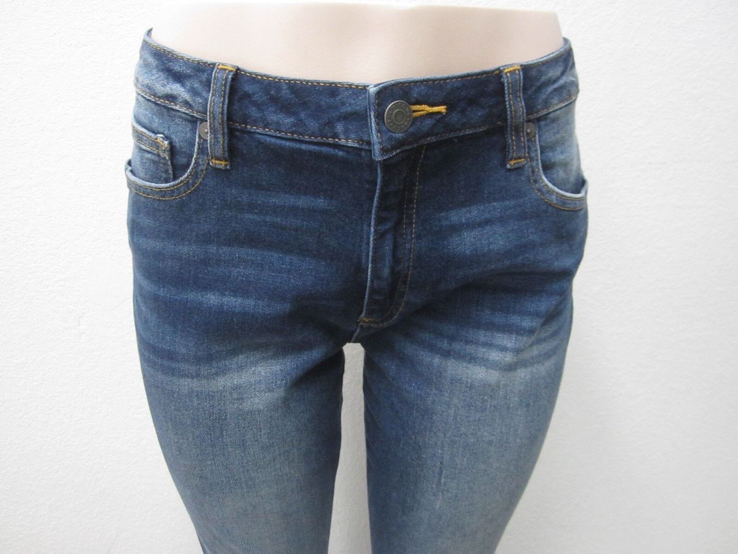 NWT - MISS ME M1001S31 DARK BLUE MID-RISE SKINNY DENIM JEANS SIZE 30 x 33