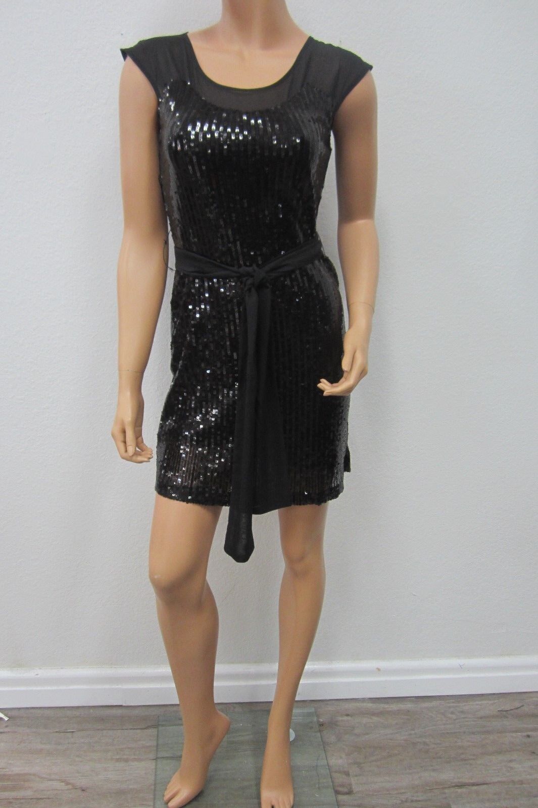 Forever 21/Love 21 SUPER CUTE Black Sequin  Dress, XS/TP