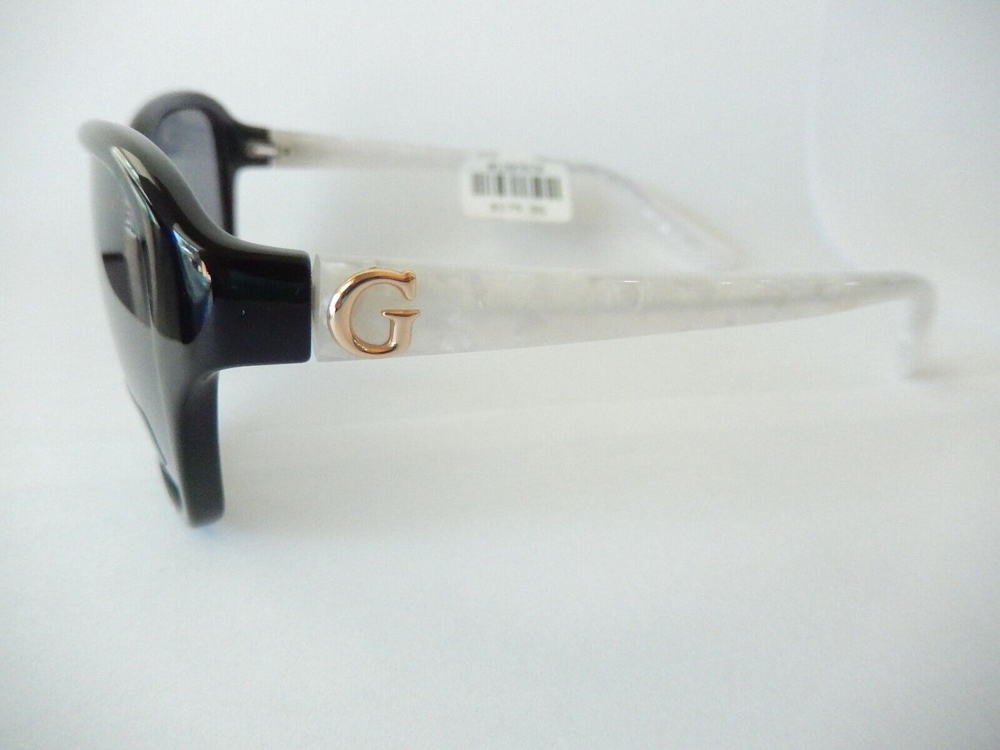 NWT $179 Guess GU 7355 BKWHT-3 Z05 Black White Gray Gradient 55mm  Sunglasses