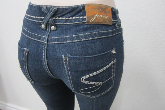 NWOT Seven 7 Women’s Jeans Slim Dark Denim Stretch Size W29 x L28