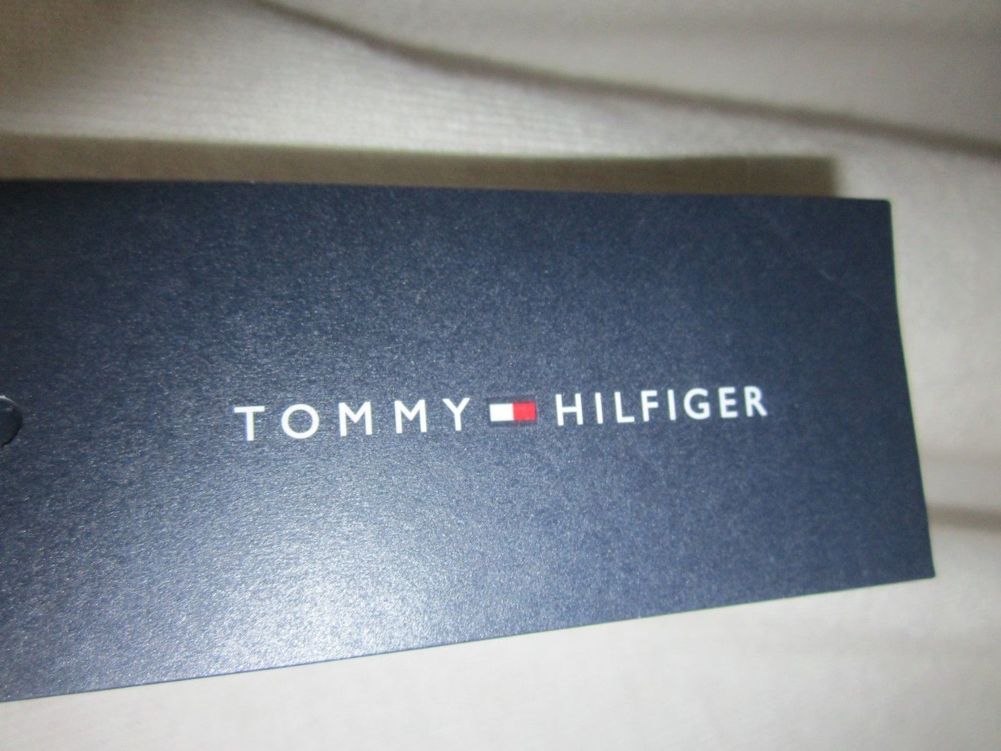 NWT Authentic TOMMY HILFIGER Womens Sweater  Cotton V-Neck 3/4 Sleeve Size XL