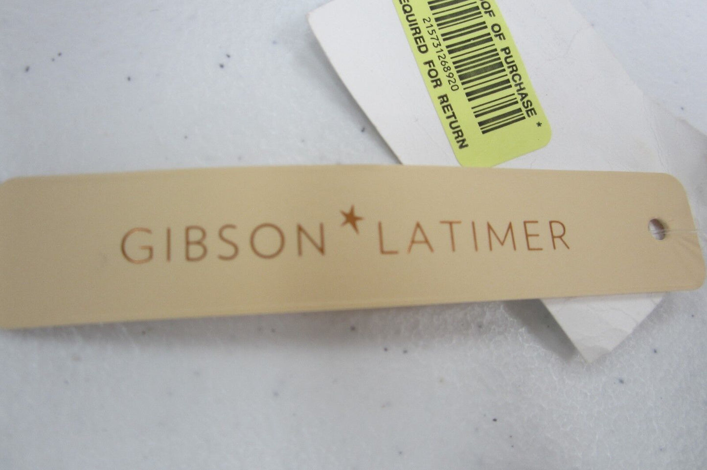 NWT Gibson & Latimer VERY CUTE Black & White One-Piece Swimsuit Size L