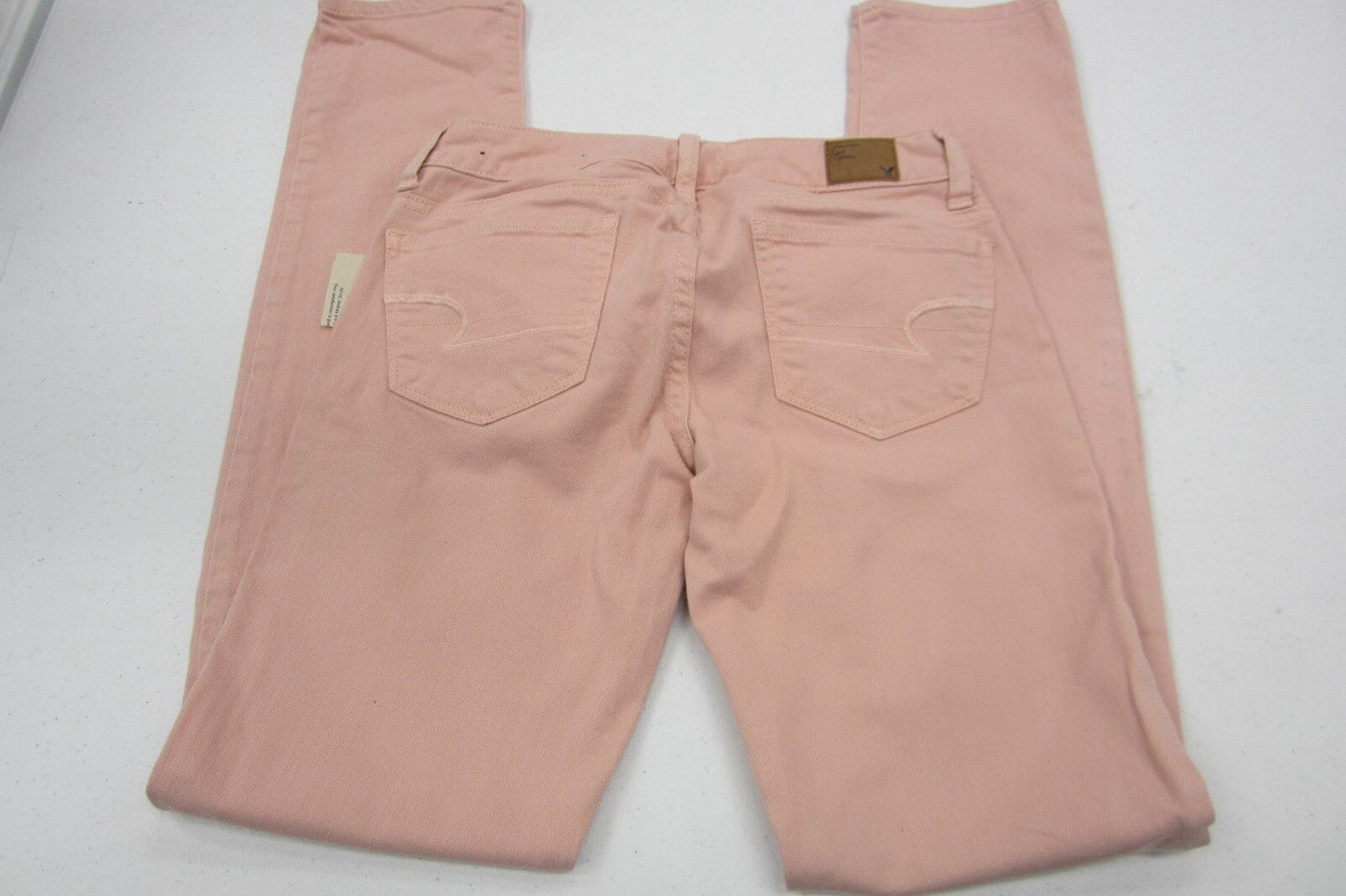 *NWT*  American Eagle Outfitters Pink Super Stretch Skinny Jeans Size 00 x 30.5"