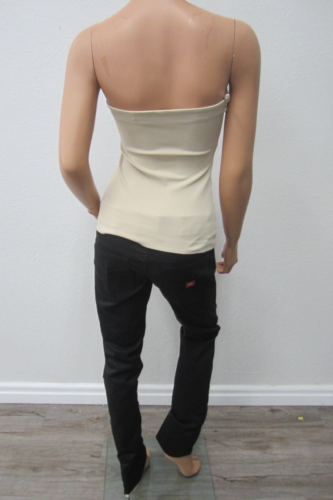 NEW SEXY & CUTE Nude Bebe Tube Top Size Medium