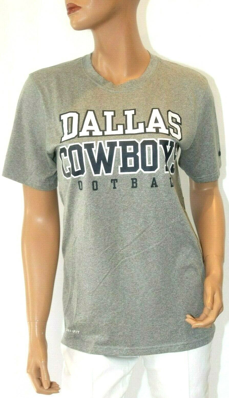 *NWT* Nike Dallas Cowboys On Field Apparel Women's Logo Dri-Fit T-Shirt Size S