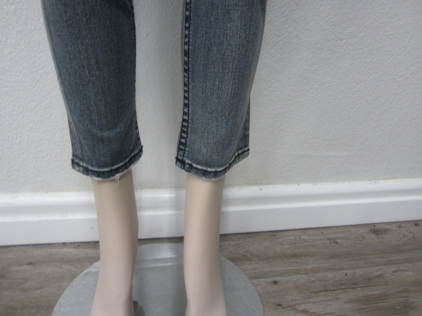 NWT MISS ME Embroidered Signature Skinny Ankle Jeans JP7668AK  Size W29 X L27
