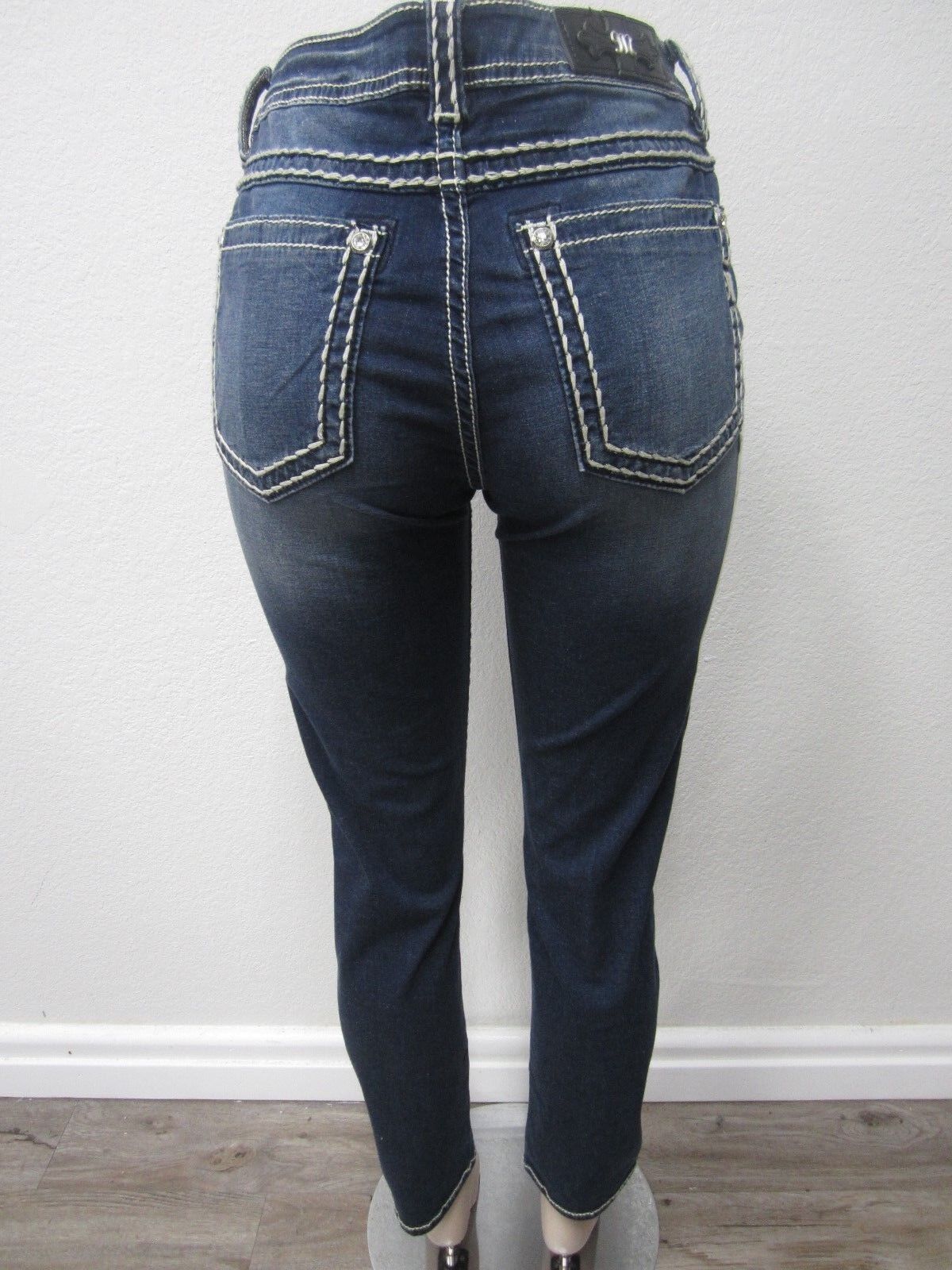 NWT Miss Me - Womens Mid-Rise Super Skinny Jeans MS5012G20  Size W27 X L30