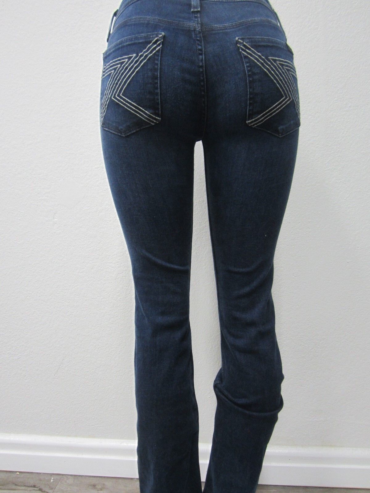 7 SEVEN FOR ALL MANKIND FLYNT BOOTCUT STRETCH JEANS LADIES SIZE 27