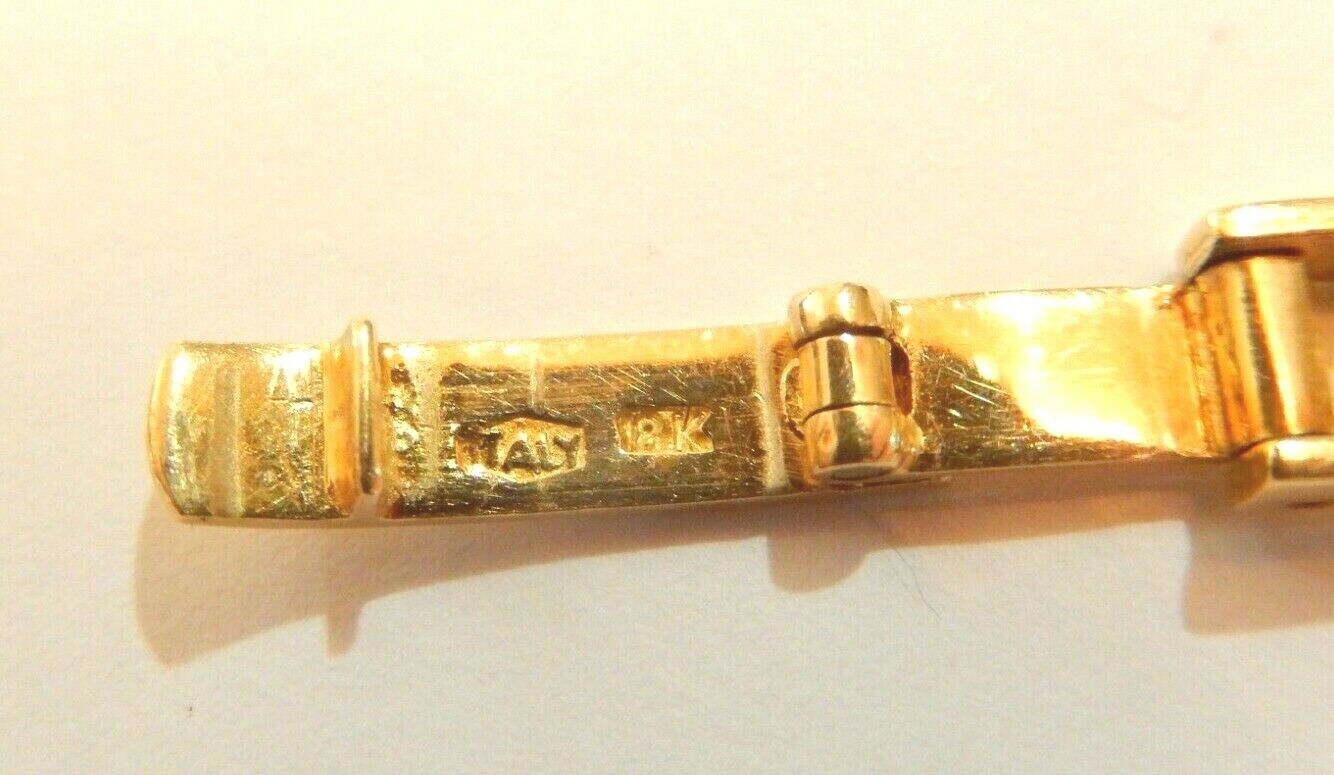 *RARE* 18K YELLOW GOLD VINTAGE PIERRE VALLEE LADIES CROTON SWISS MADE WATCH