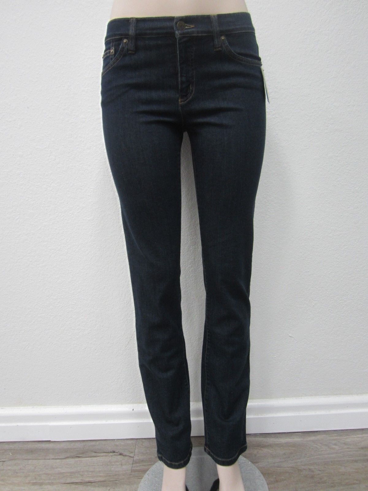 NWT Ralph Lauren Jeans Co Straight Jeans LRL 4P X 32 Petite Classic Straig Dark