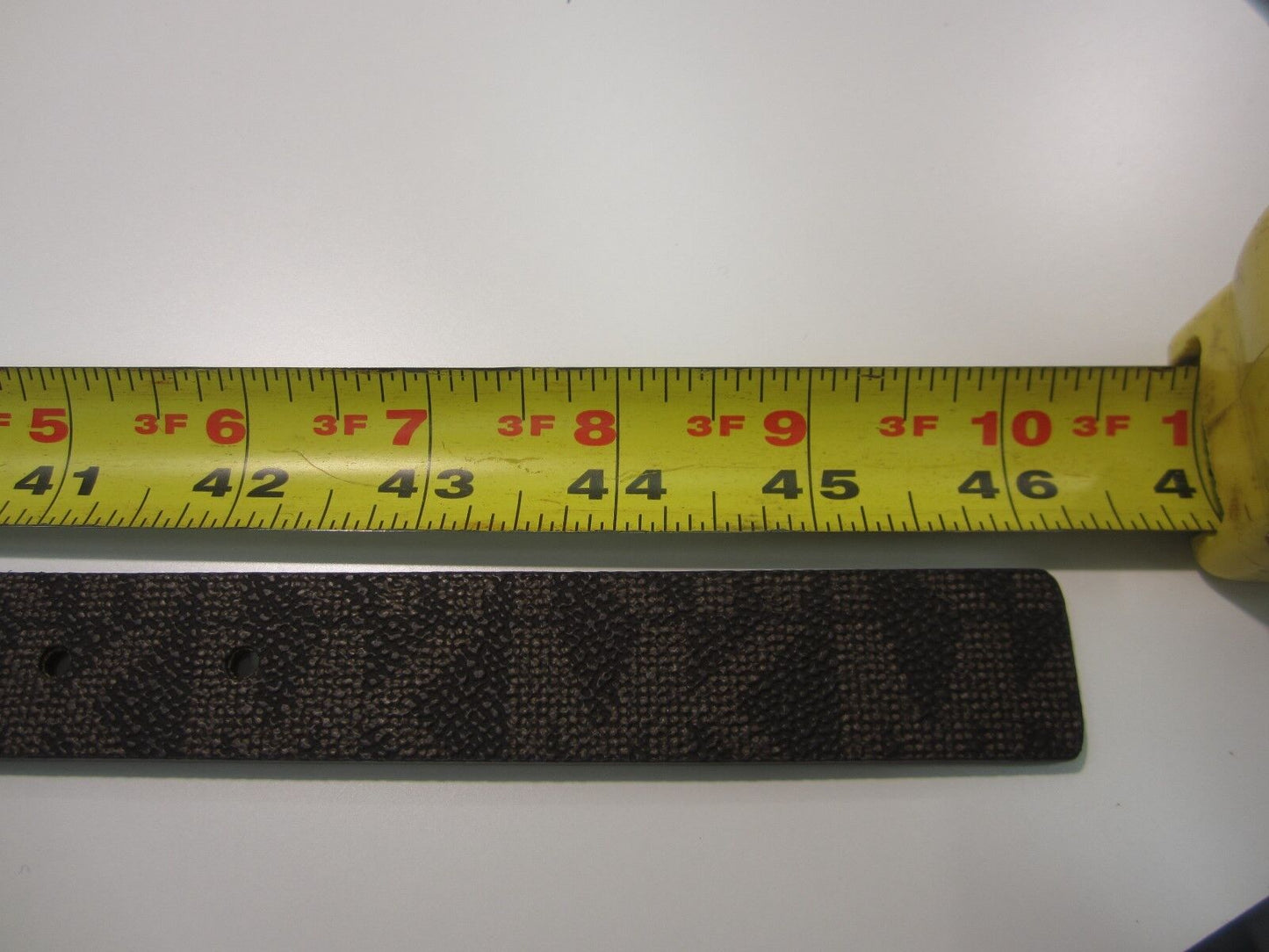 New Michael Kors MK Logo 7/8" Width Belt  Brown XL 42.5"
