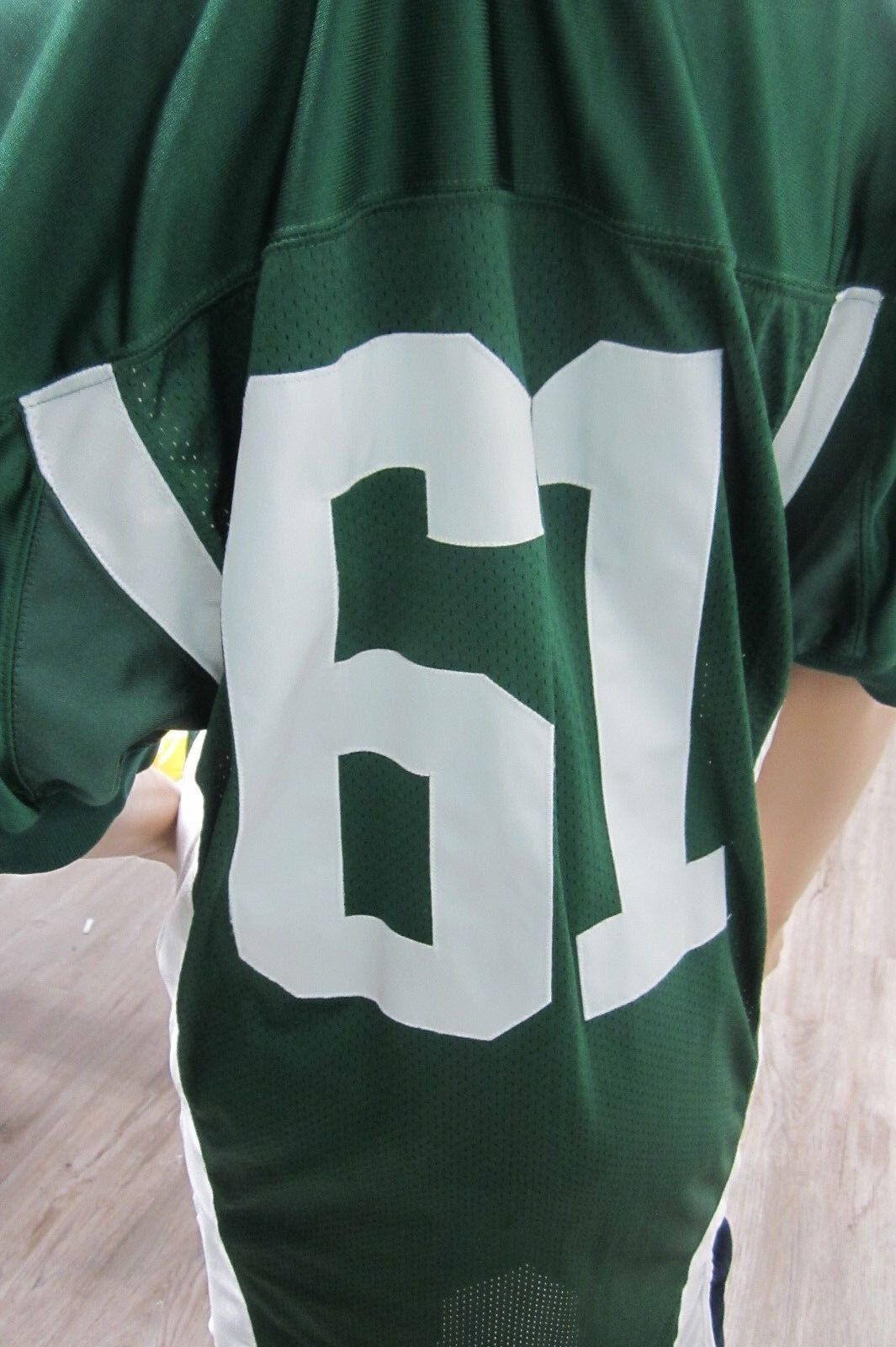 NWOT Nike Baylor Men's Game Team Replica Football Jersey #61 Size XL