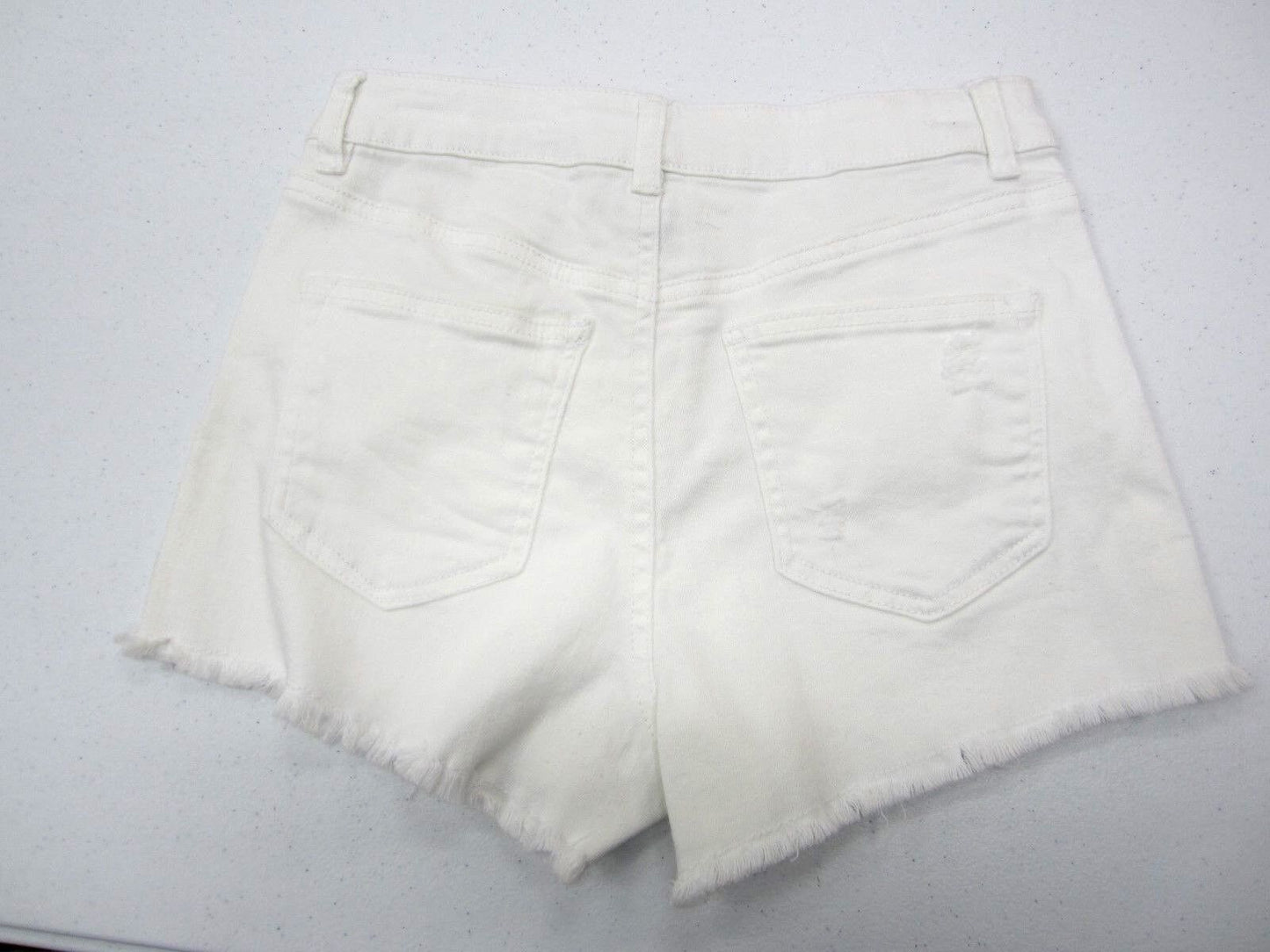NWTRefuge Distressed 5 Button Denim Shorts Cheeky HiRise Charlotte Russe Size6