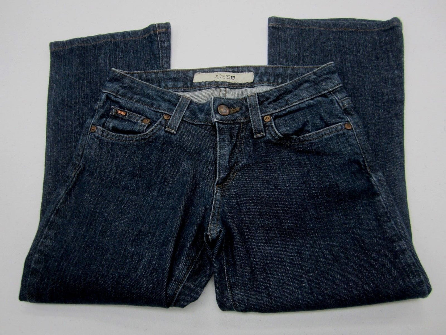 NICE Joe's Jeans Women's Capri  Dark Wash Mid Rise Size W25 x L21.5"