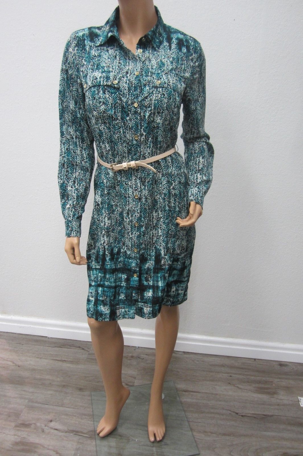 *NWT*  MICHAEL Michael Kors VERY CUTE Collar Sheath Dress Womens Size 10