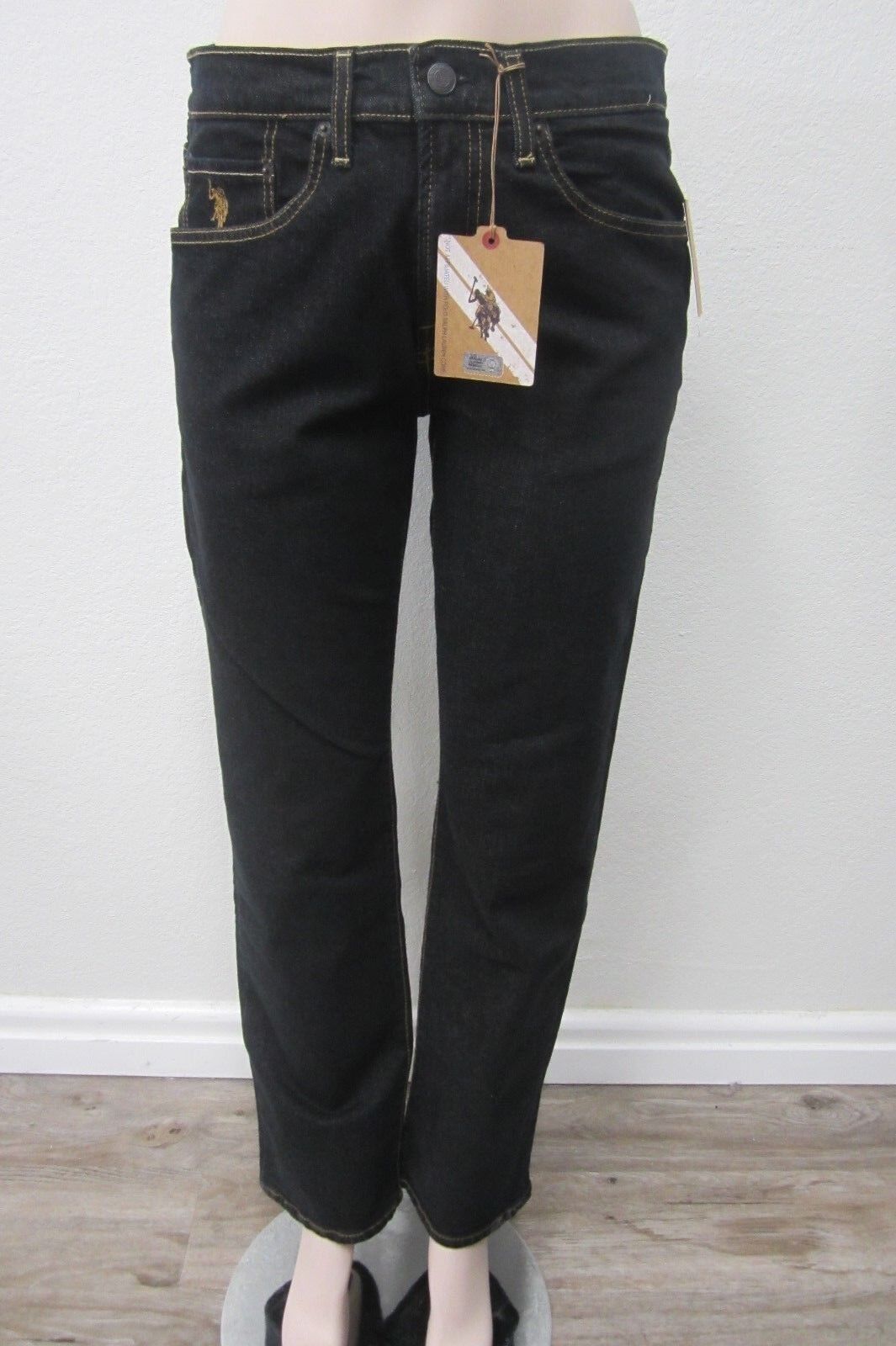 NWT US POLO ASSN DENIM CO STRAIGHT DARK JEANS SZ: 32 X 30