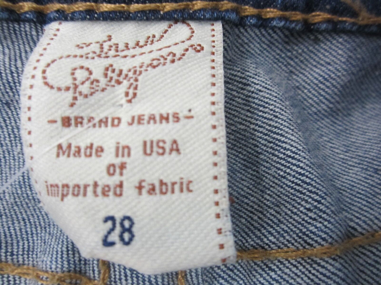 AUTHENTIC Nice Pre Owned Ladies True Religion Joey Jeans Size 28 x 33 Inseam