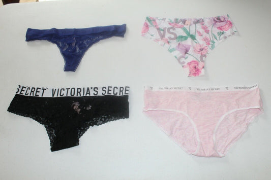 ♡  **NWT**  Lot of Four Random Victoria's Secret Panties Size - Large  ♡