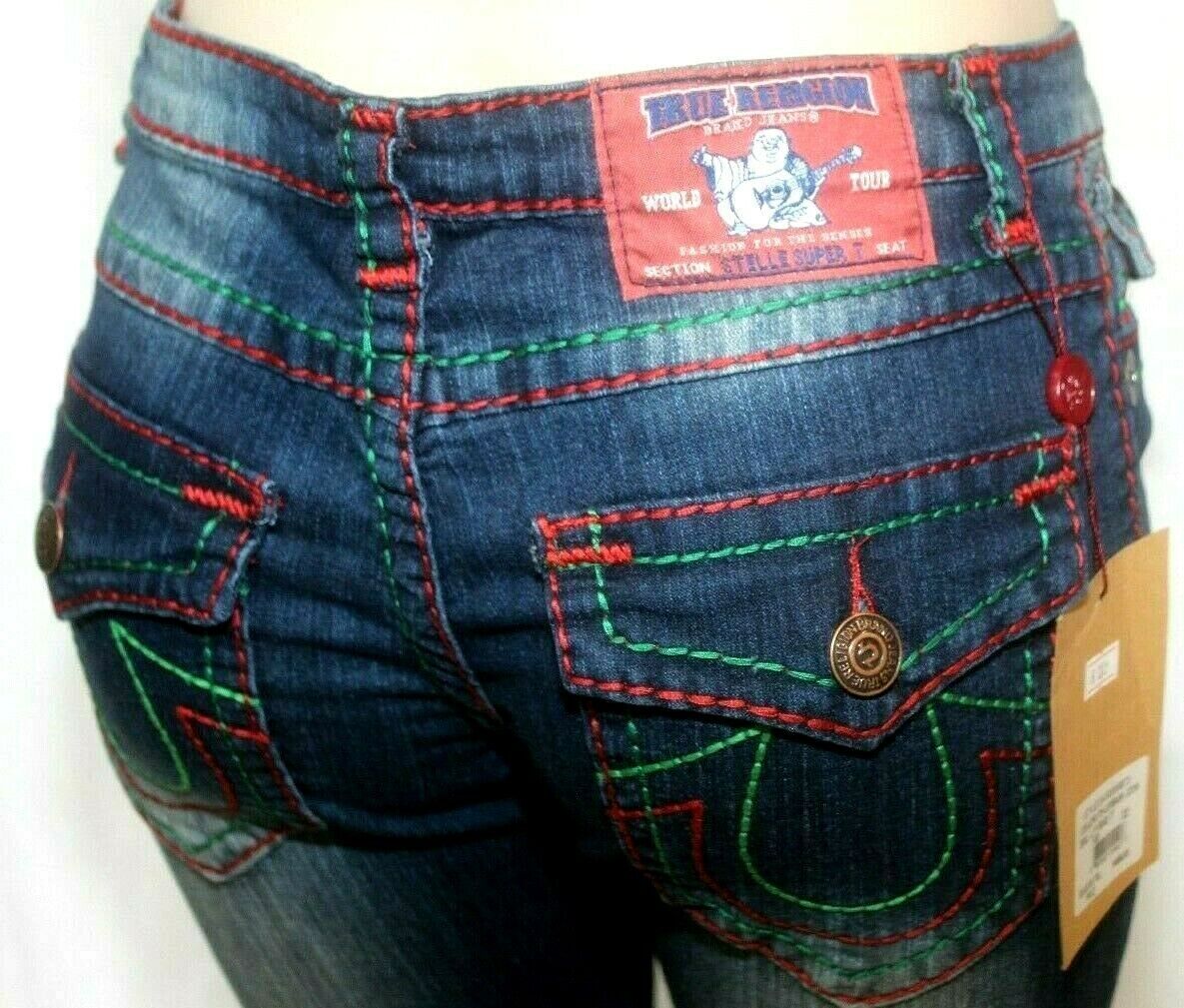*NWT* True Religion Billy Big T Jeans Womens Urban Cow  Style 24-5030MBT2- Sz 30