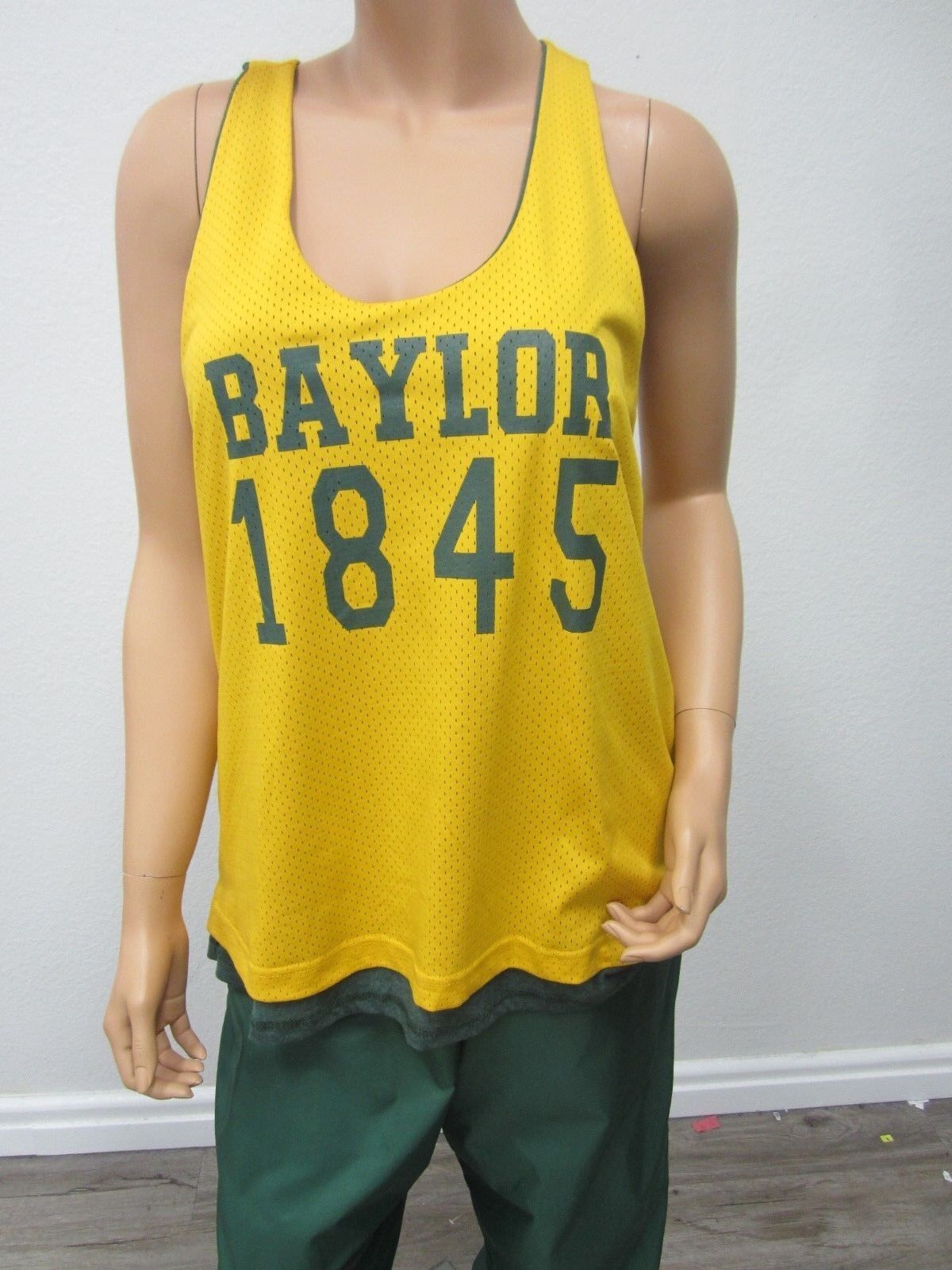 NWT BAYLOR UNIVERSITY Colosseum Women's  Reversible Tank Top Size Large