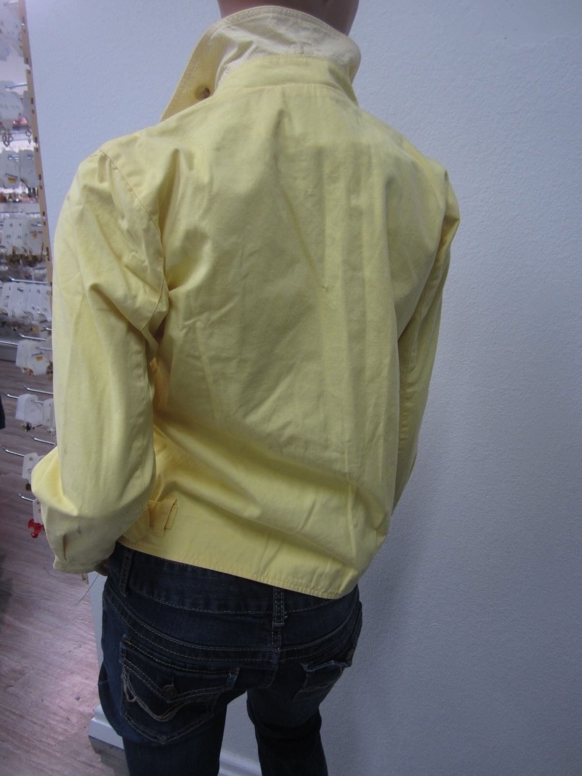 RAPLH LAUREN POLO WOMENS ZIPPER BOMBER JACKET YELLOW PETITE