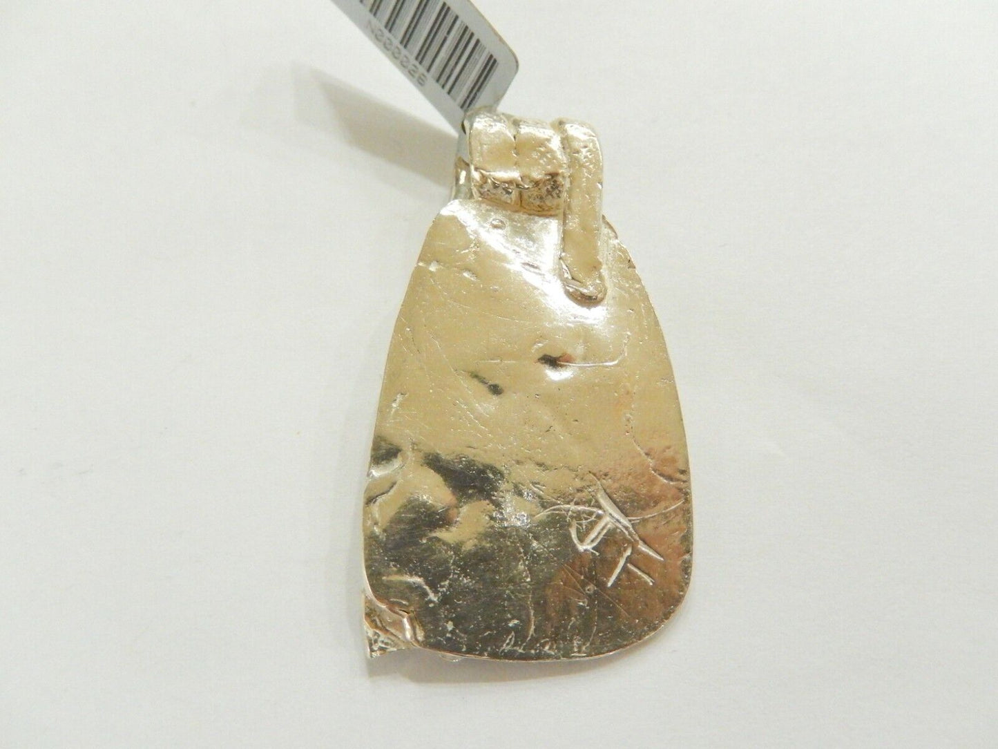 *VINTAGE*  LARGE Custom Made  Sterling SIlver Unique Design Butterfly Pendant