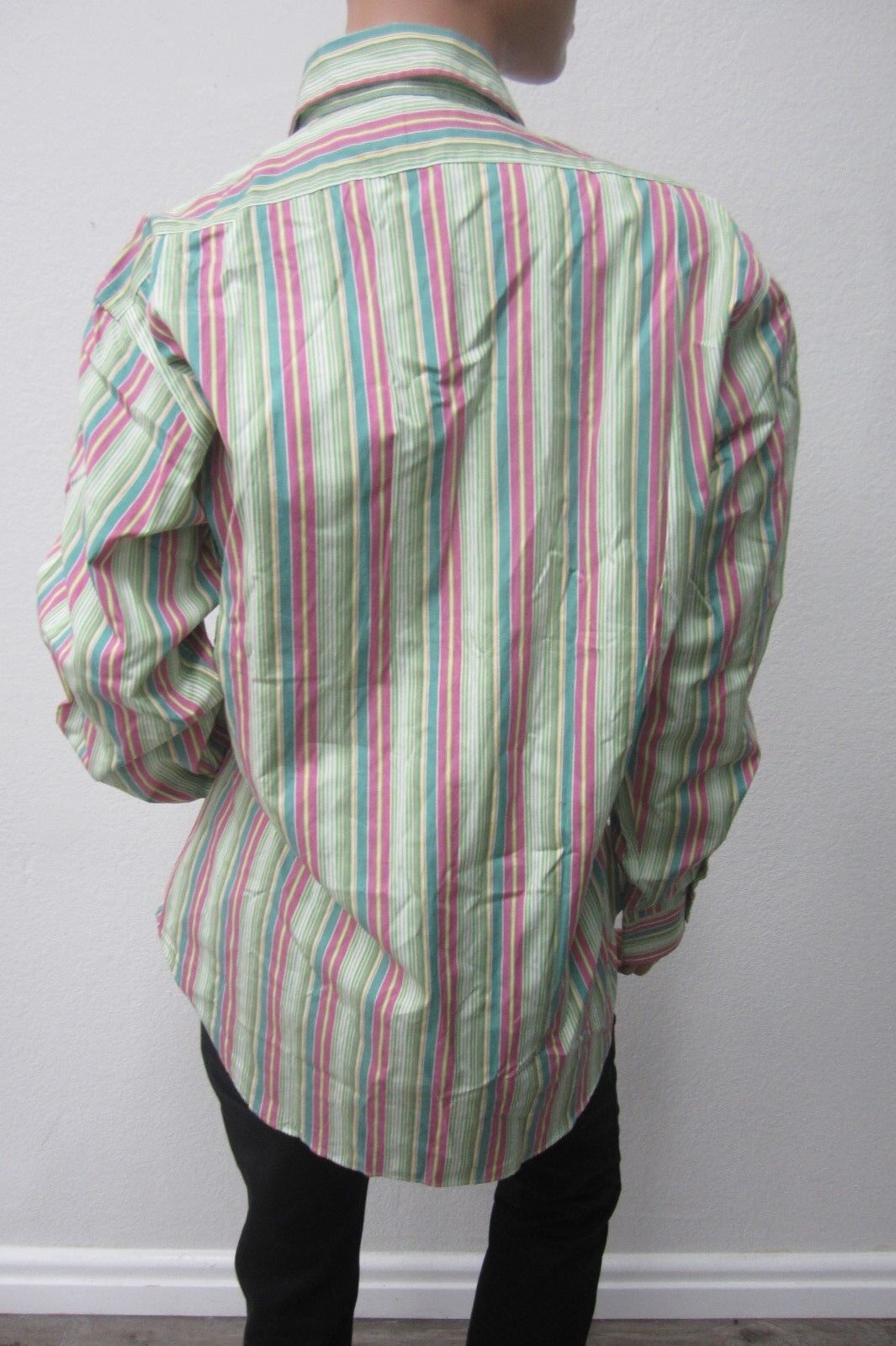 Polo Ralph Lauren Men's Philip Sport L/S Button Up Multi Color Striped Shirt - M