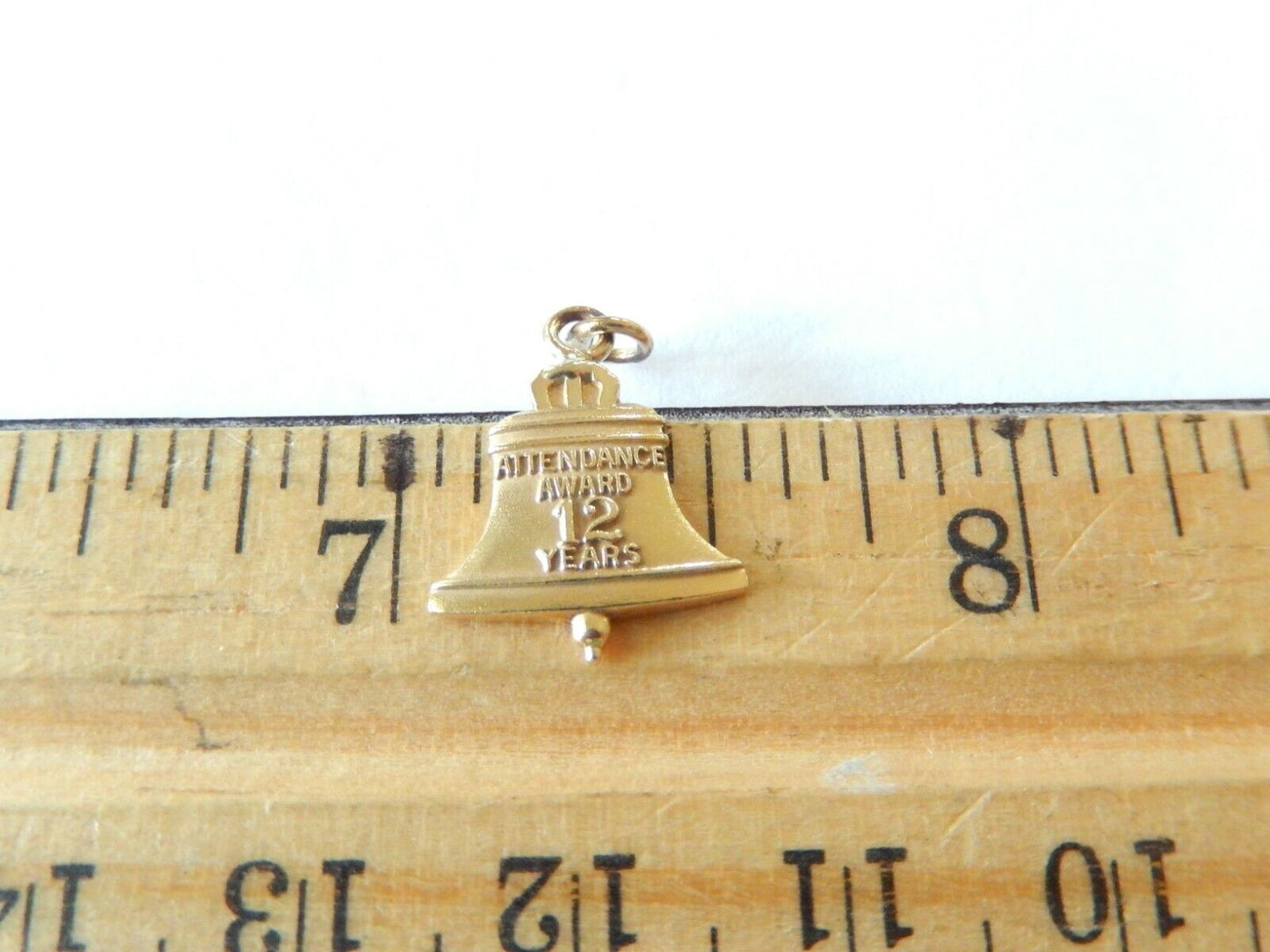*VINTAGE* 14K Yellow Gold  Bell Telephone  Pendant  / Charm