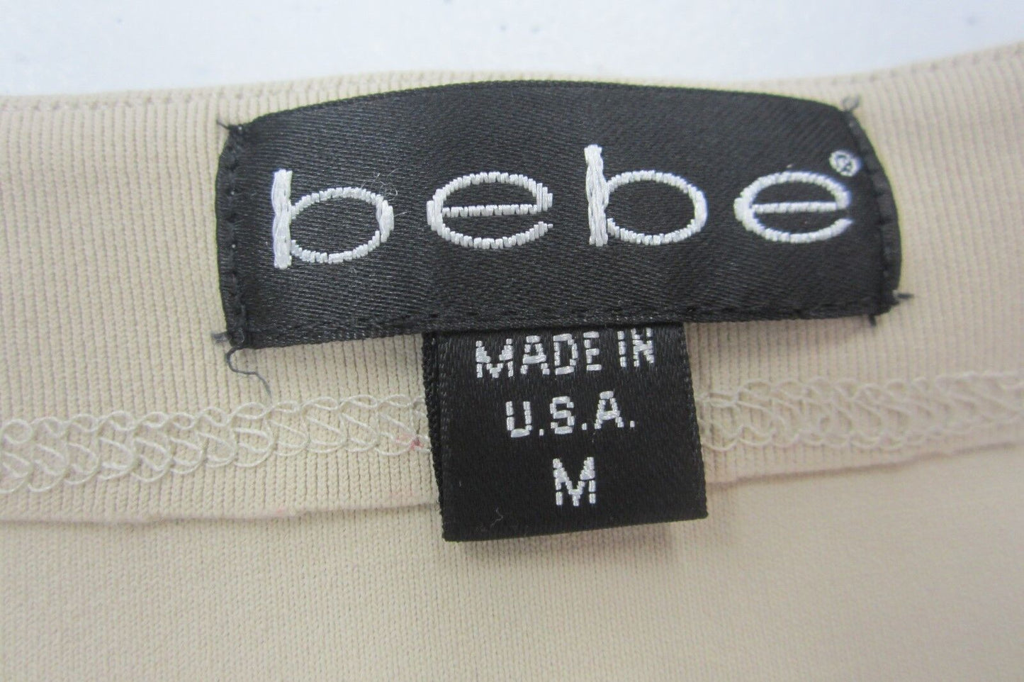 NEW SEXY & CUTE Nude Bebe Tube Top Size Medium